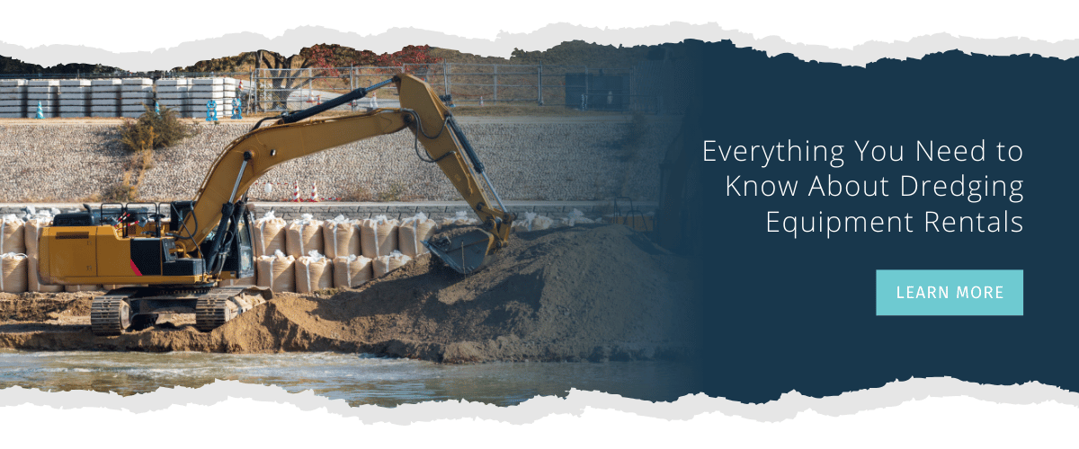 US Aqua dredging equipment on coastal project
