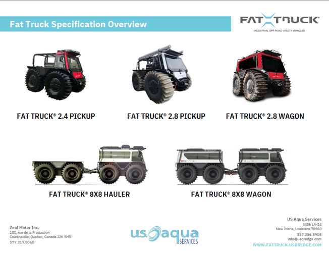 Specs Overview Page