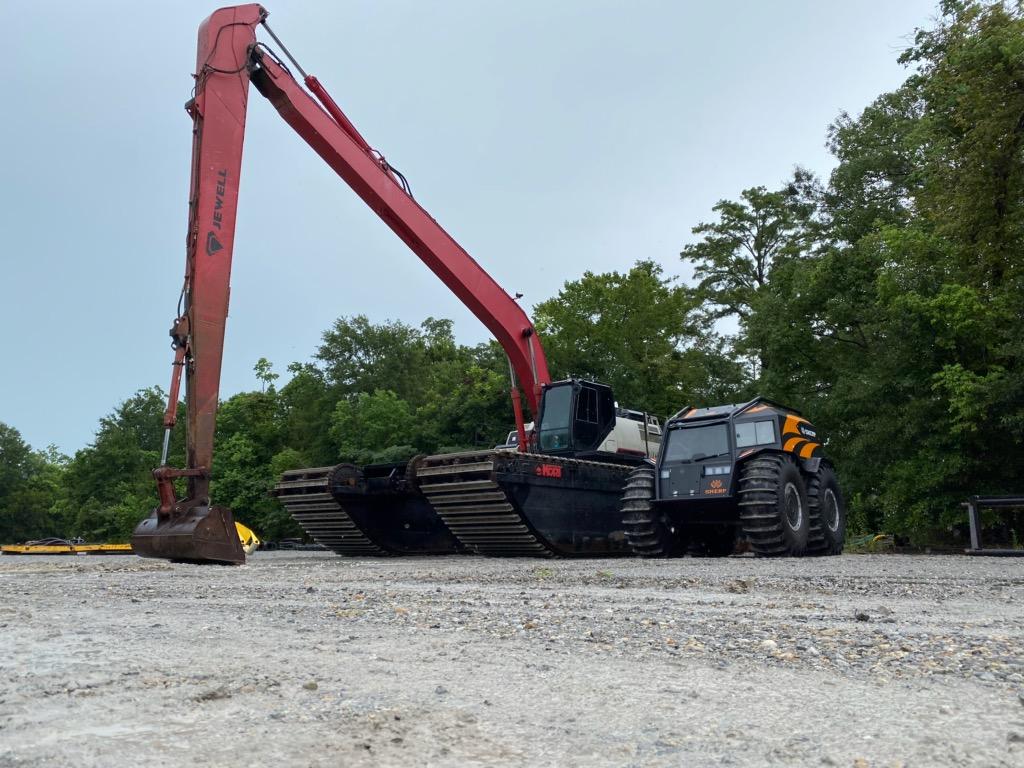 Marsh buggy and SHERP