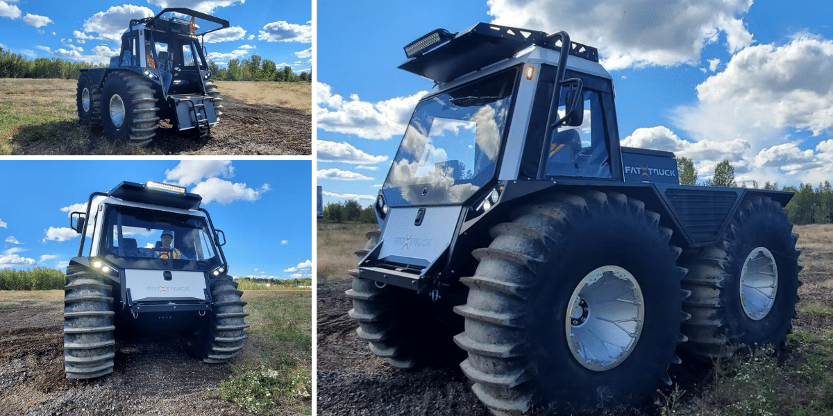 FAT TRUCK® Releases a New Amphibious Vehicle for the Utility Industry